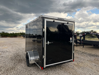 New 2025 Stallion 6'x10'x6'6" Enclosed Cargo Trailer