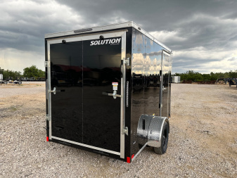 New 2025 Stallion 6'x10'x6'6" Enclosed Cargo Trailer