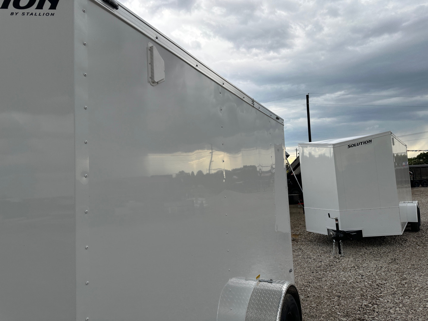 New 2025 Stallion 6'x10'x6'6" Enclosed Cargo Trailer