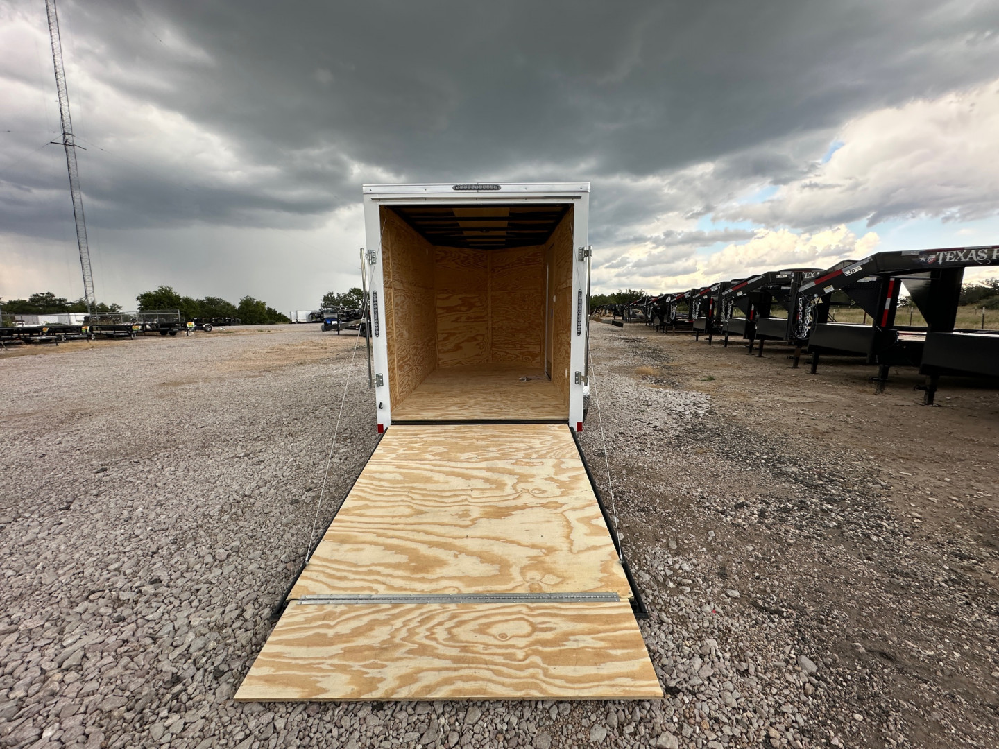 New 2025 Stallion 6'x10'x6'6" Enclosed Cargo Trailer