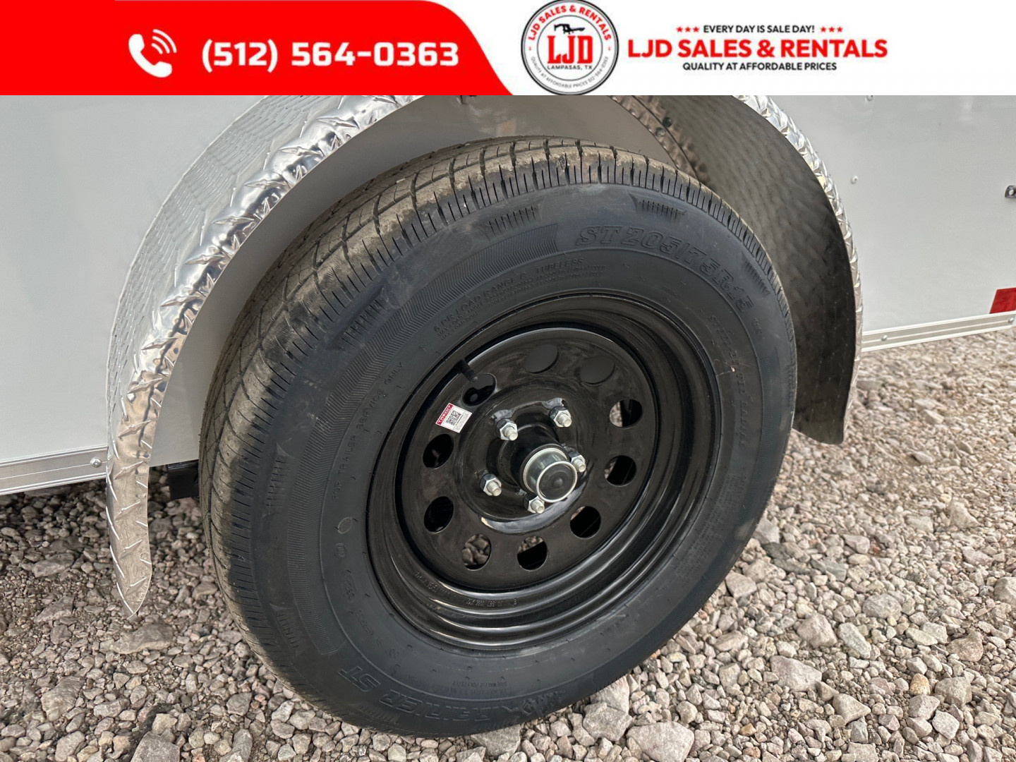 New 2025 Stallion 6'x10'x6'6" Enclosed Cargo Trailer