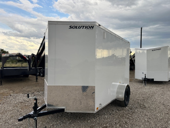 New 2025 Stallion 6'x10'x6'6" Enclosed Cargo Trailer