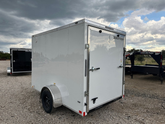 New 2025 Stallion 6'x10'x6'6" Enclosed Cargo Trailer