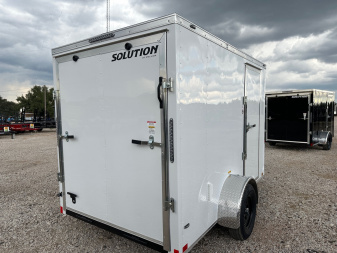 New 2025 Stallion 6'x10'x6'6" Enclosed Cargo Trailer