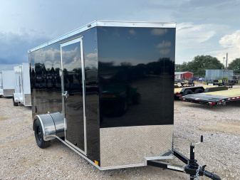 New 2025 Stallion 6'x12'x6'6  Enclosed Cargo Trailer