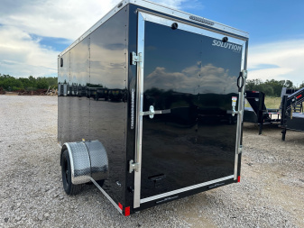 New 2025 Stallion 6'x12'x6'6" Enclosed Cargo Trailer