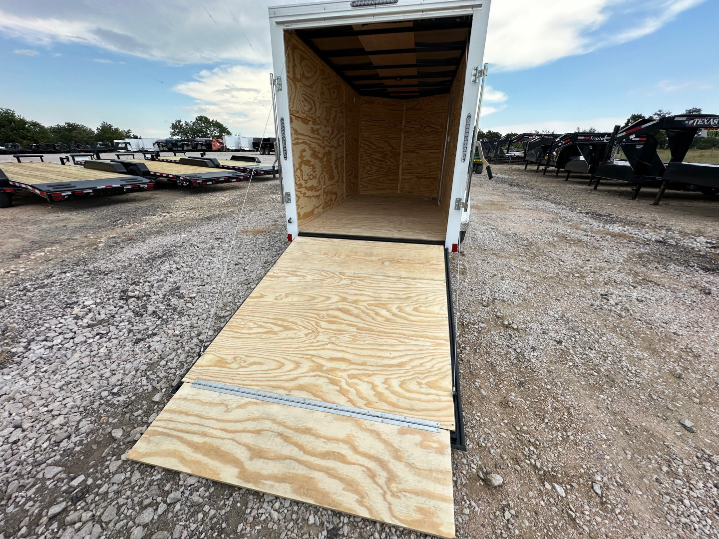 New 2025 Stallion 6'x12'x6'6" Enclosed Cargo Trailer