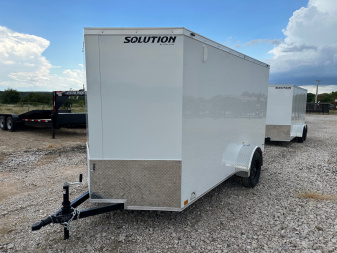 New 2025 Stallion 6'x12'x6'6" Enclosed Cargo Trailer