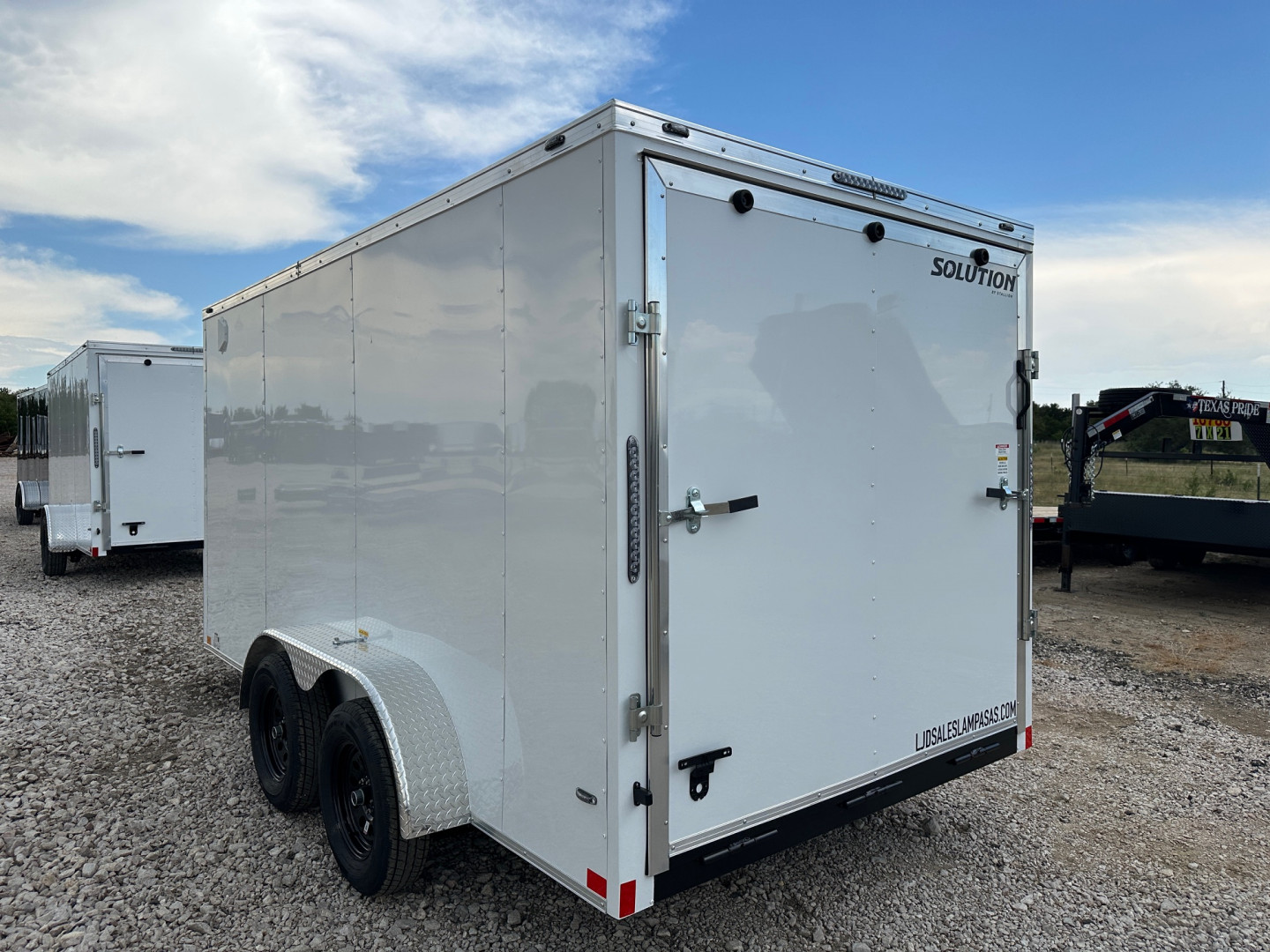 New 2025 Stallion 7'x14'x6'6" Enclosed Cargo Trailer