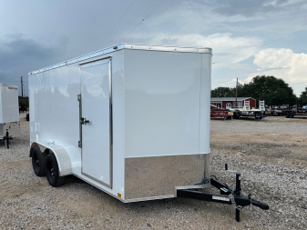New 2025 Stallion 7'x14'x6'6  Enclosed Cargo Trailer