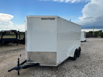 New 2025 Stallion 7'x14'x6'6" Enclosed Cargo Trailer
