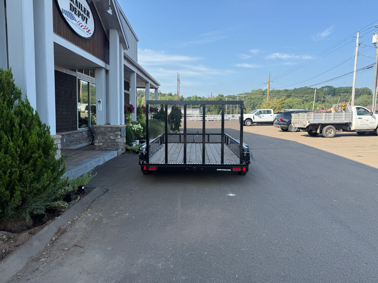 New Sure-Trac 7′ X 12′ OPEN LANDSCAPE TRAILER 7K