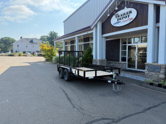 New Sure-Trac 7′ X 12′ OPEN LANDSCAPE TRAILER 7K