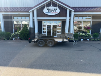 New Sure-Trac 7′ X 12′ OPEN LANDSCAPE TRAILER 7K