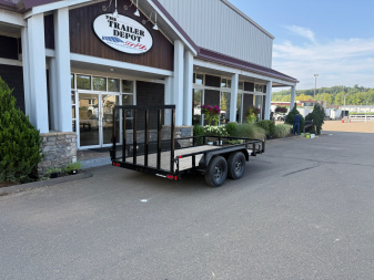 New Sure-Trac 7′ X 12′ OPEN LANDSCAPE TRAILER 7K