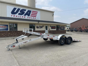 New 2025 H&H Trailers 82x20 Aluminum Speed Loader 7K Tilt Trailer