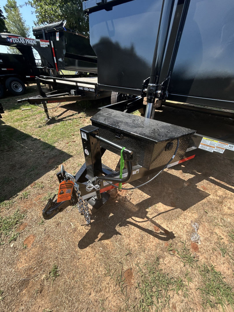 New 2025 Texas Pride Trailers 7x14x3 Tandem Axles Dump Trailer