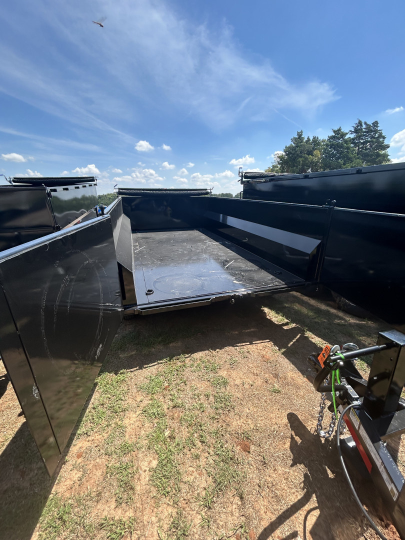 New 2025 Texas Pride Trailers 7x14x3 Tandem Axles Dump Trailer