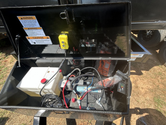 New 2025 Texas Pride Trailers 7x14x3 Tandem Axles Dump Trailer