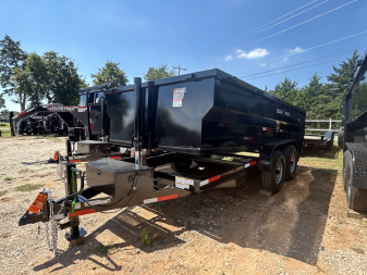 New 2025 Texas Pride Trailers 7x14x3 Tandem Axles Dump Trailer