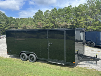 New 2025 COVERED WAGON 8.5X20 ENCLOSED TRAILER WITH 5200LB AXLES AND POLYCORE SIDING