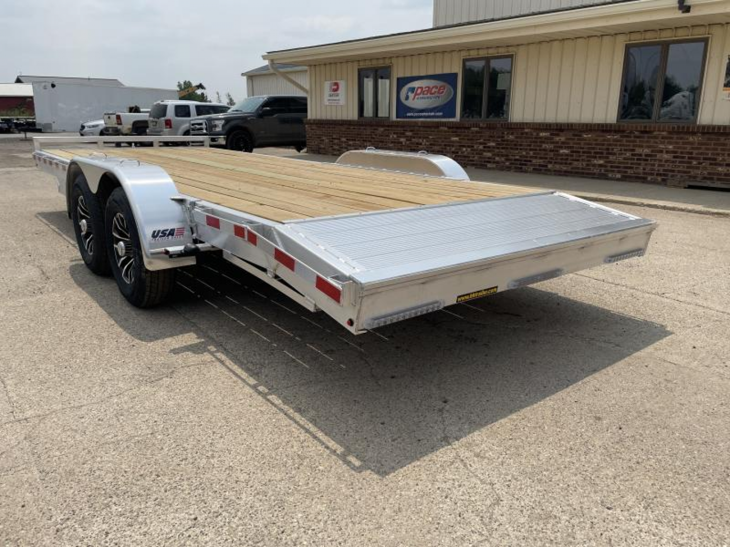 New 2025 H&H Trailers 82x20 Aluminum 10K Car Hauler