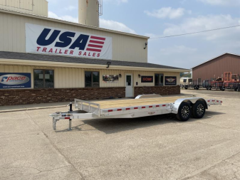 New 2025 H&H Trailers 82x20 Aluminum 10K Car Hauler