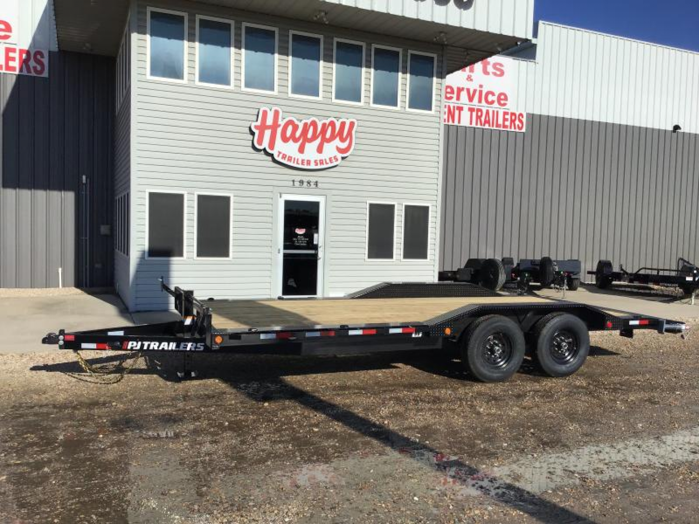 New 2026 PJ 102"x20' Super-Wide Equipment Trailer – B6