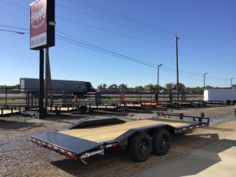 New 2026 PJ 102"x20' Super-Wide Equipment Trailer – B6