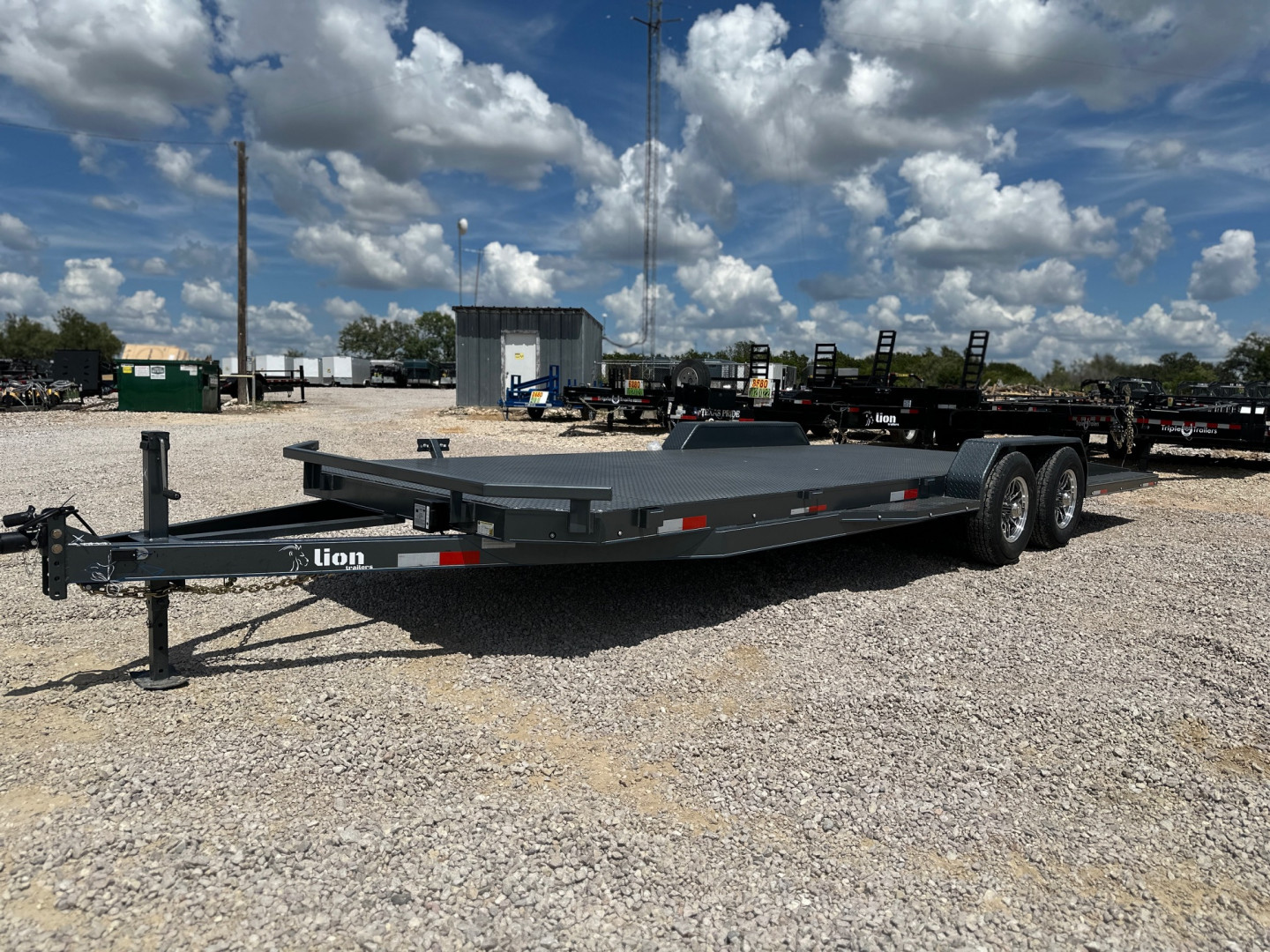 New 2025 Lion - 83" x 22' Car Hauler / Equipment Trailer 12K GVWR