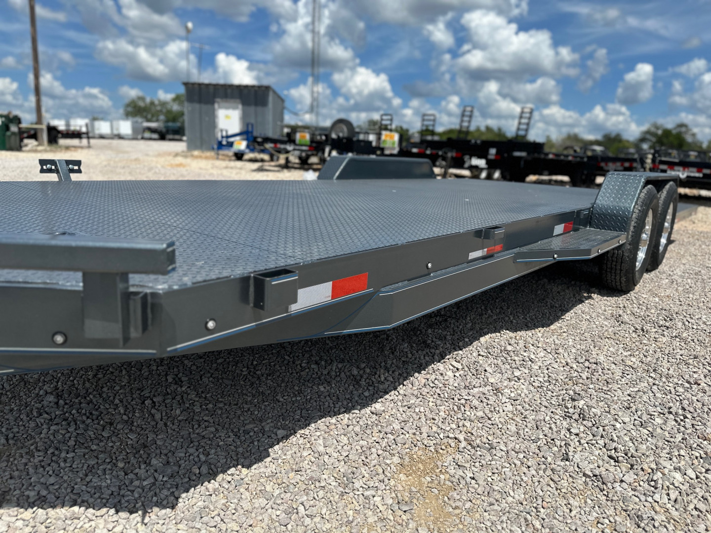 New 2025 Lion - 83" x 22' Car Hauler / Equipment Trailer 12K GVWR