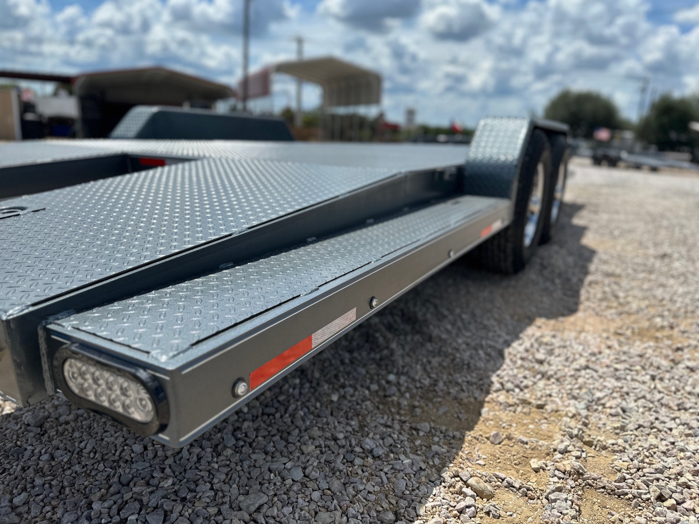 New 2025 Lion - 83" x 22' Car Hauler / Equipment Trailer 12K GVWR