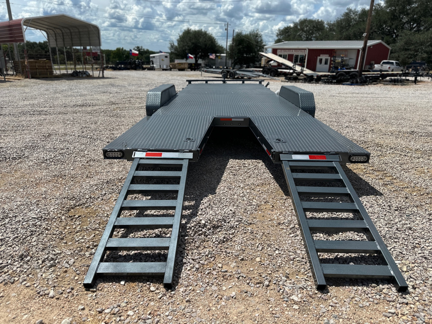 New 2025 Lion - 83" x 22' Car Hauler / Equipment Trailer 12K GVWR