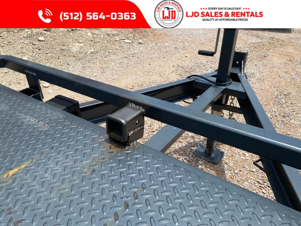 New 2025 Lion - 83" x 22' Car Hauler Trailer 12K GVWR - Demo Save $$