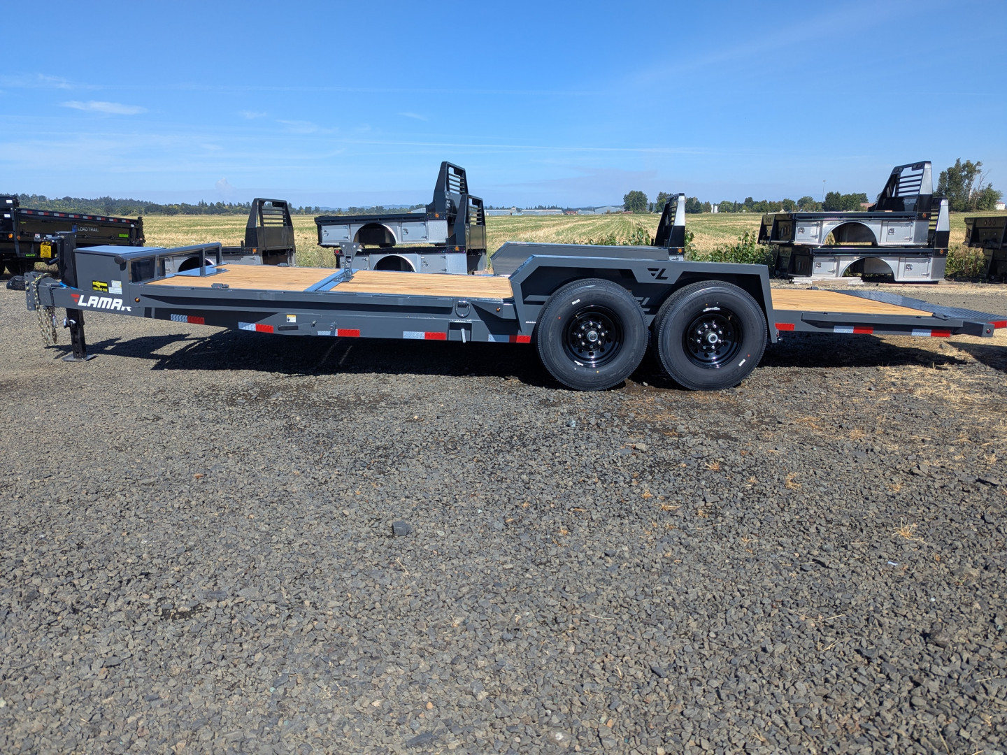 New 2026 Lamar Trailers 7X20/14K SPLIT Tilt Trailer