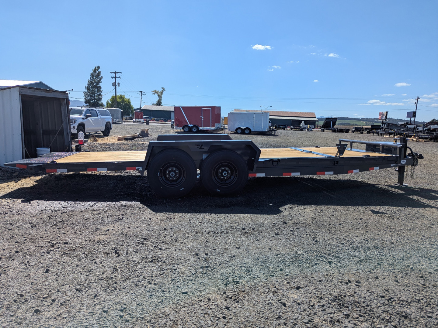 New 2026 Lamar Trailers 7X20/14K SPLIT Tilt Trailer