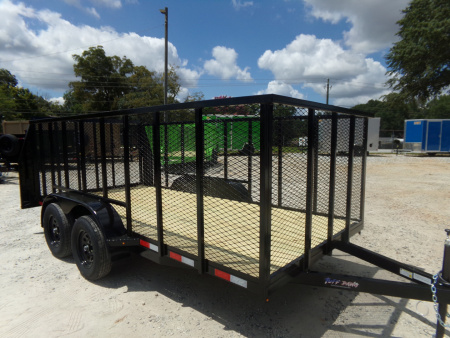 New 2025 Tuff Dawg Trailers 6.4X14YardPup Utility Trailer