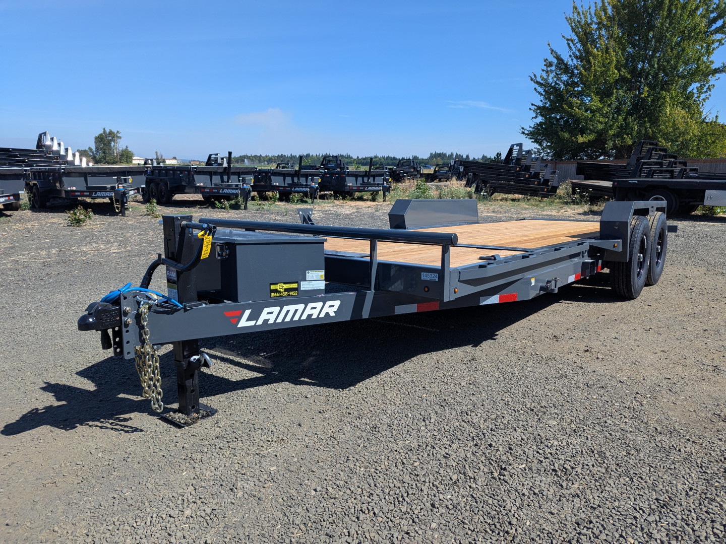 New 2026 Lamar Trailers TD7X20/14K SPLIT Tilt Trailer
