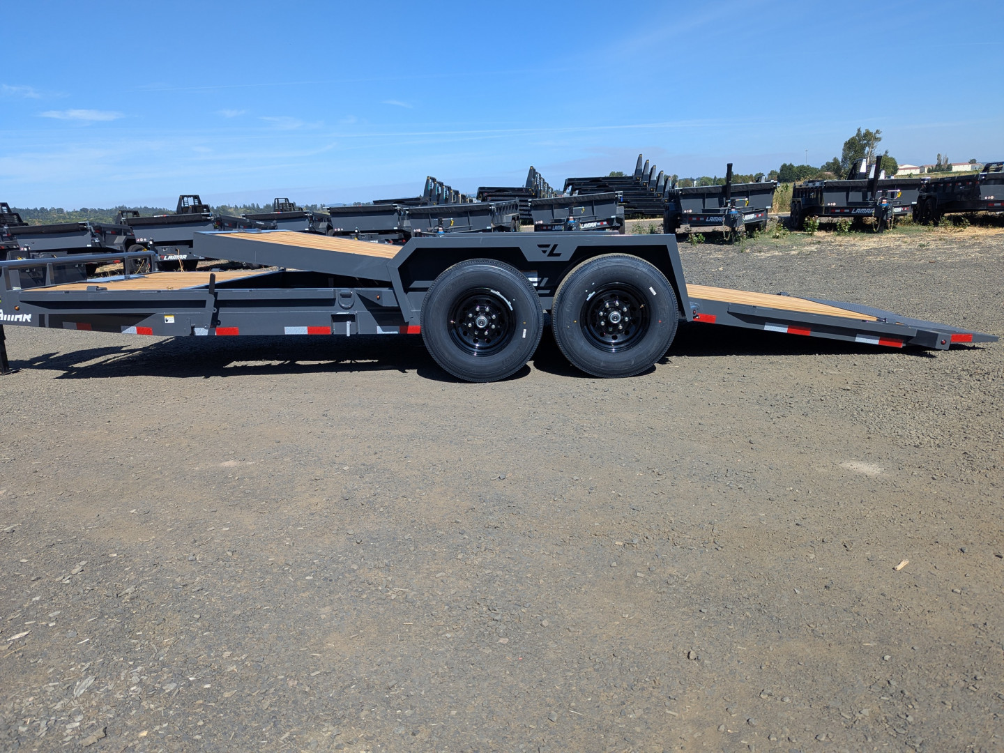 New 2026 Lamar Trailers TD7X20/14K SPLIT Tilt Trailer
