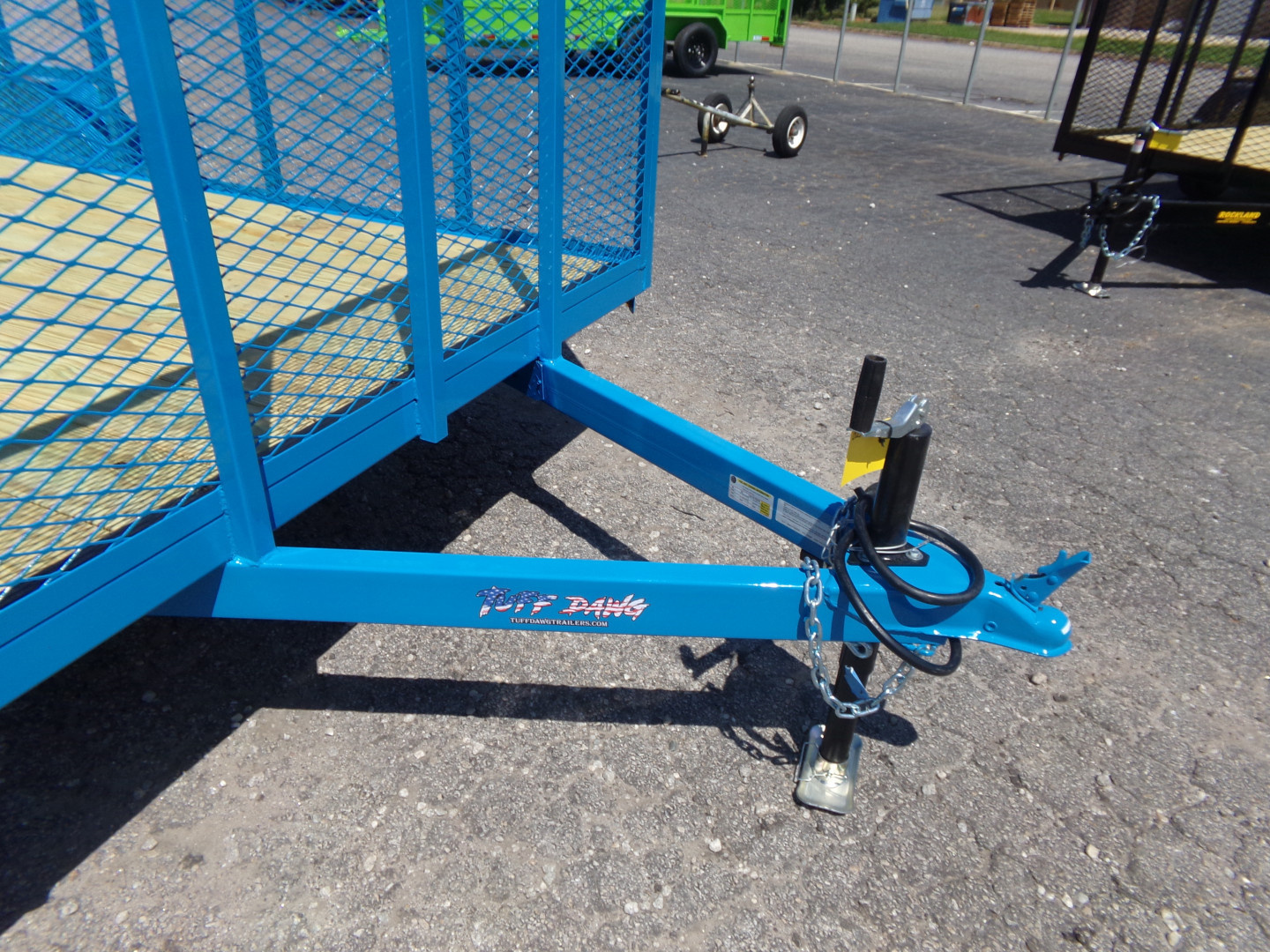 New 2025 Tuff Dawg Trailers 6.4X16YardPup Landscape Trailer