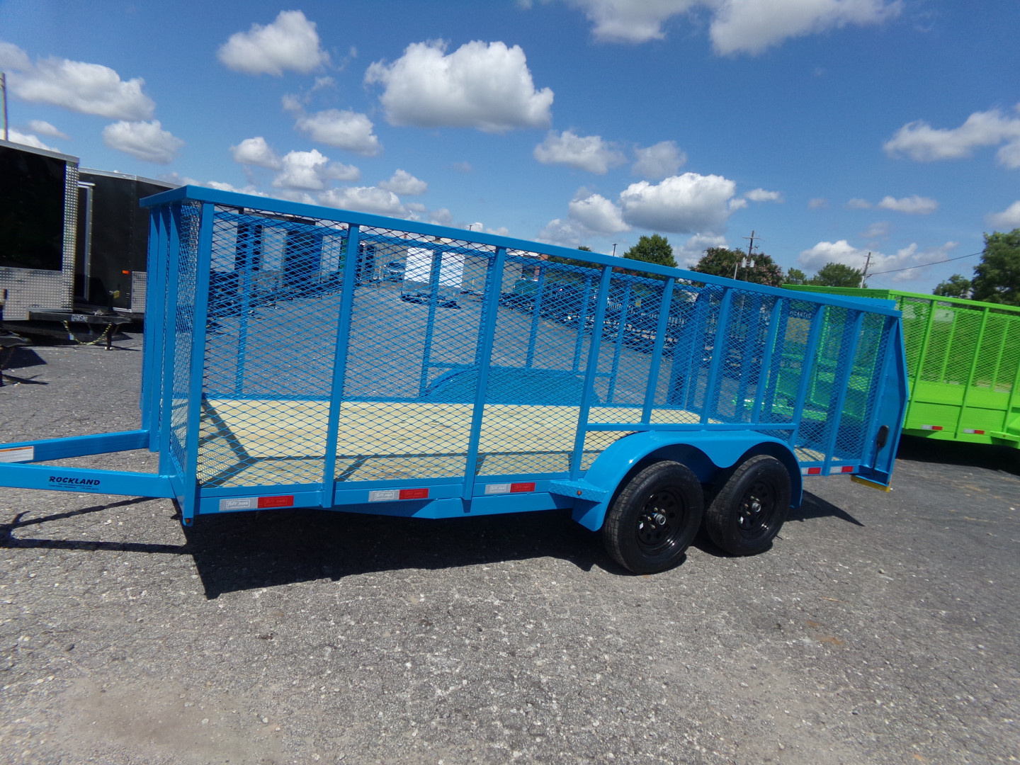 New 2025 Tuff Dawg Trailers 6.4X16YardPup Landscape Trailer
