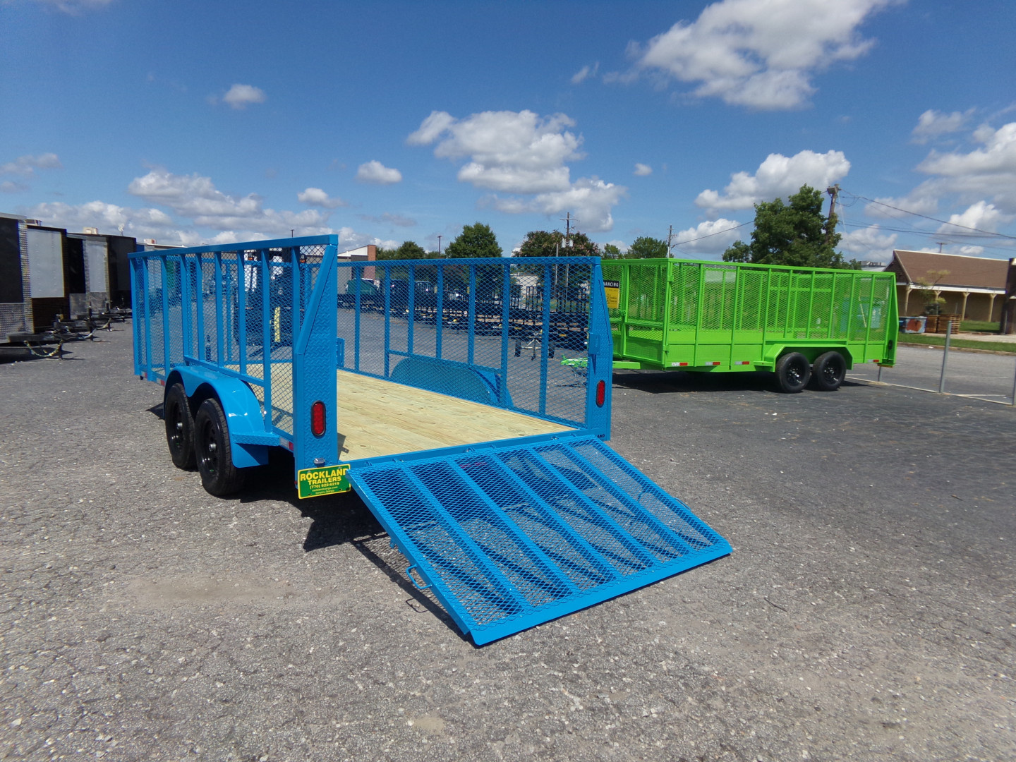 New 2025 Tuff Dawg Trailers 6.4X16YardPup Landscape Trailer