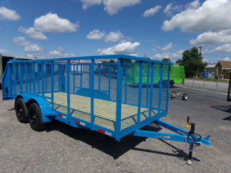 New 2025 Tuff Dawg Trailers 6.4X16YardPup Landscape Trailer