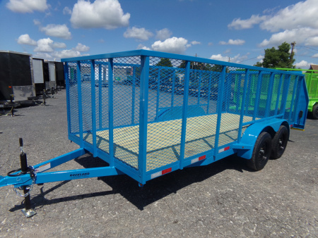 New 2025 Tuff Dawg Trailers 6.4X16YardPup Landscape Trailer