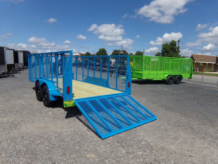 New 2025 Tuff Dawg Trailers 6.4X16YardPup Landscape Trailer