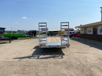 New 2025 H&H Trailers 82x24 Aluminum 14K Equipment Trailer