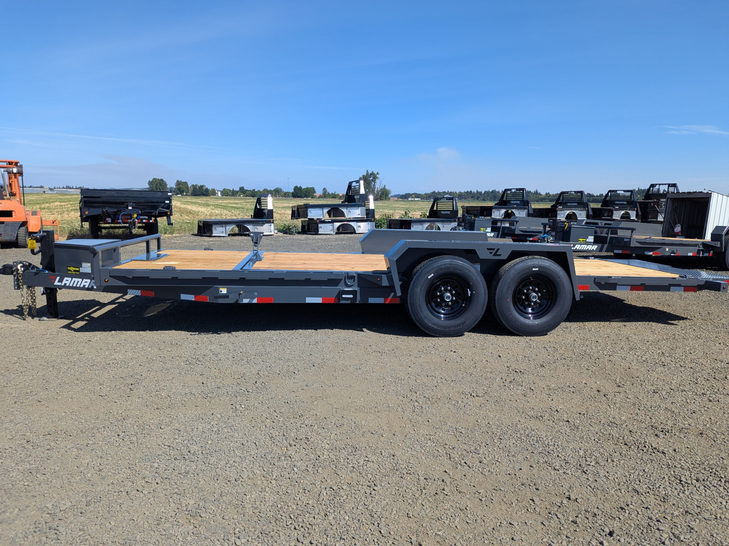 New 2026 Lamar Trailers 7X20/14K SPLIT Tilt Trailer
