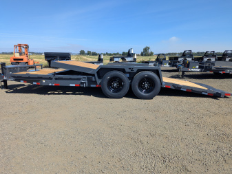 New 2026 Lamar Trailers 7X20/14K SPLIT Tilt Trailer