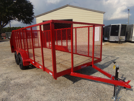 New 2025 Tuff Dawg Trailers 6.4X16Yard Pup Utility Trailer