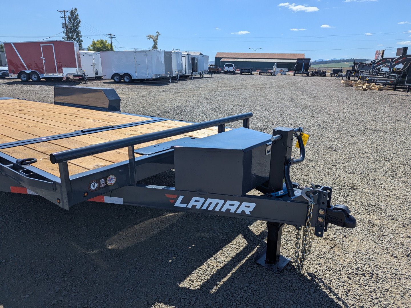 New 2026 Lamar Trailers TD 7X20/14K SPLIT Tilt Trailer